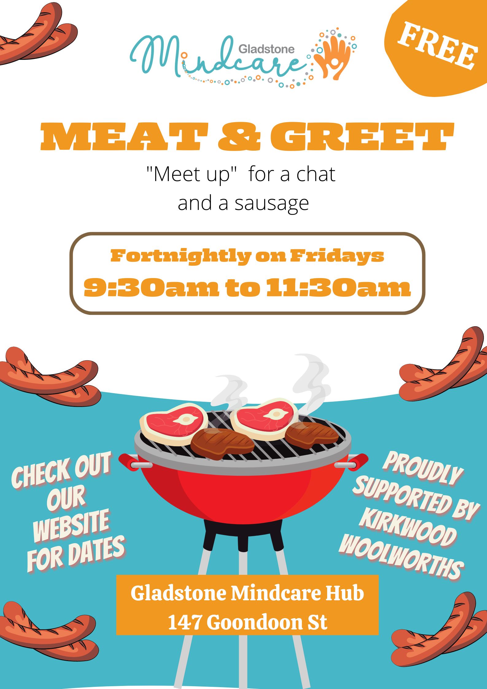 Gladstone Mindcare Mindcare "Meat" and Greet